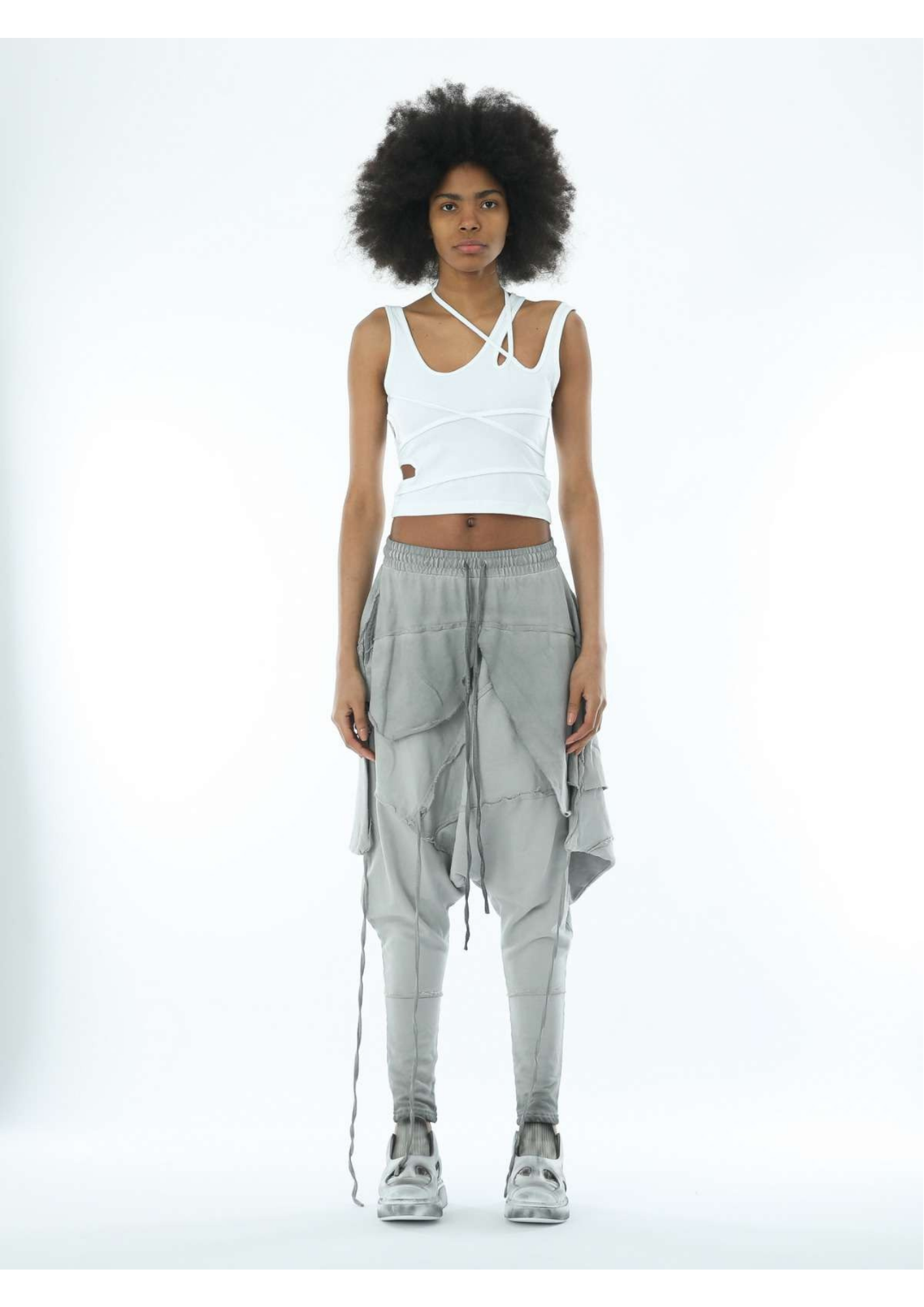 Womens Pants with Drop Crotch