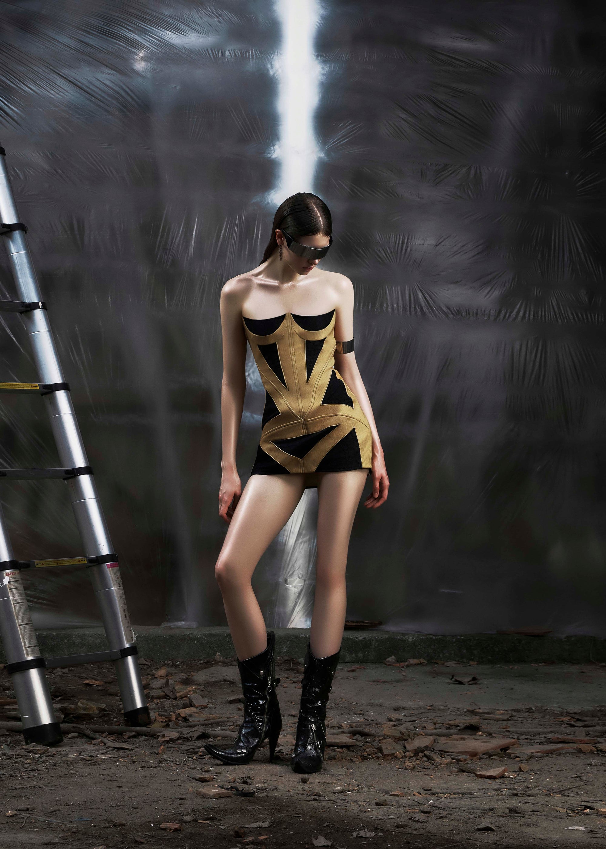 None Mars Mini Dress