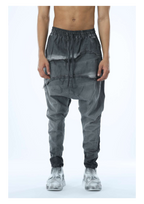 Low Crotch & Garnished Men's Trousers