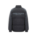PATCHES PUFFER JACKET - BLACK