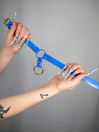 Lui Trash – 2 Ring Choker – Blue