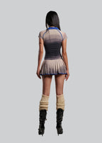 IUNU Printed Tennis mini dress