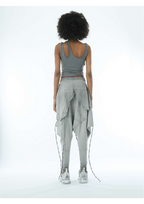 Womens Pants with Drop Crotch