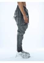 Low Crotch & Garnished Men's Trousers
