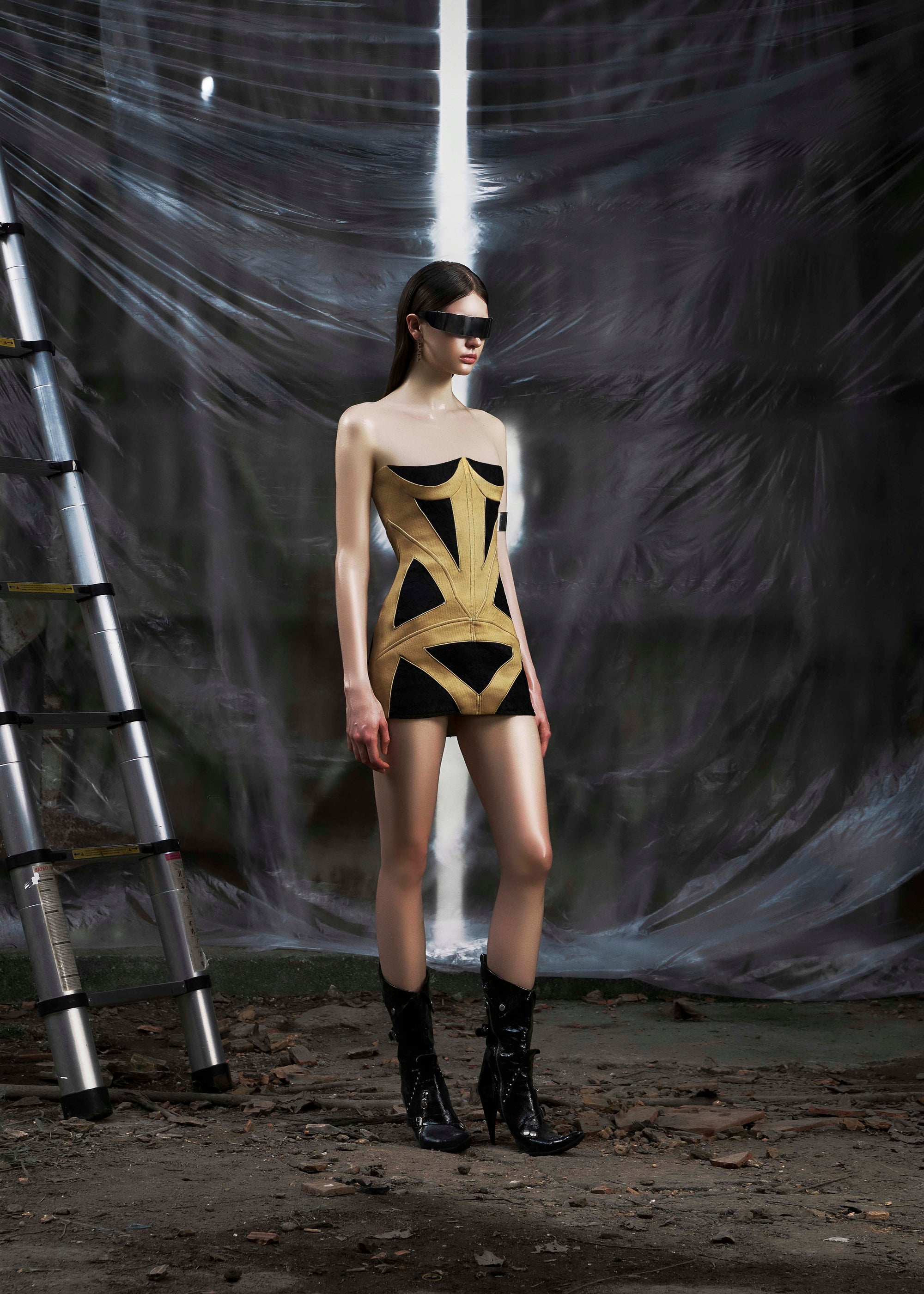 None Mars Mini Dress