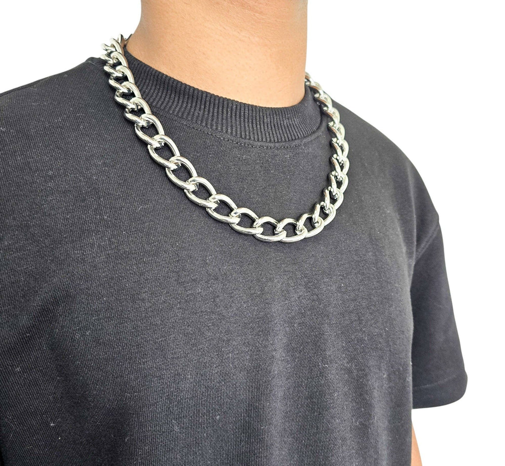 chrome rave chain ketting