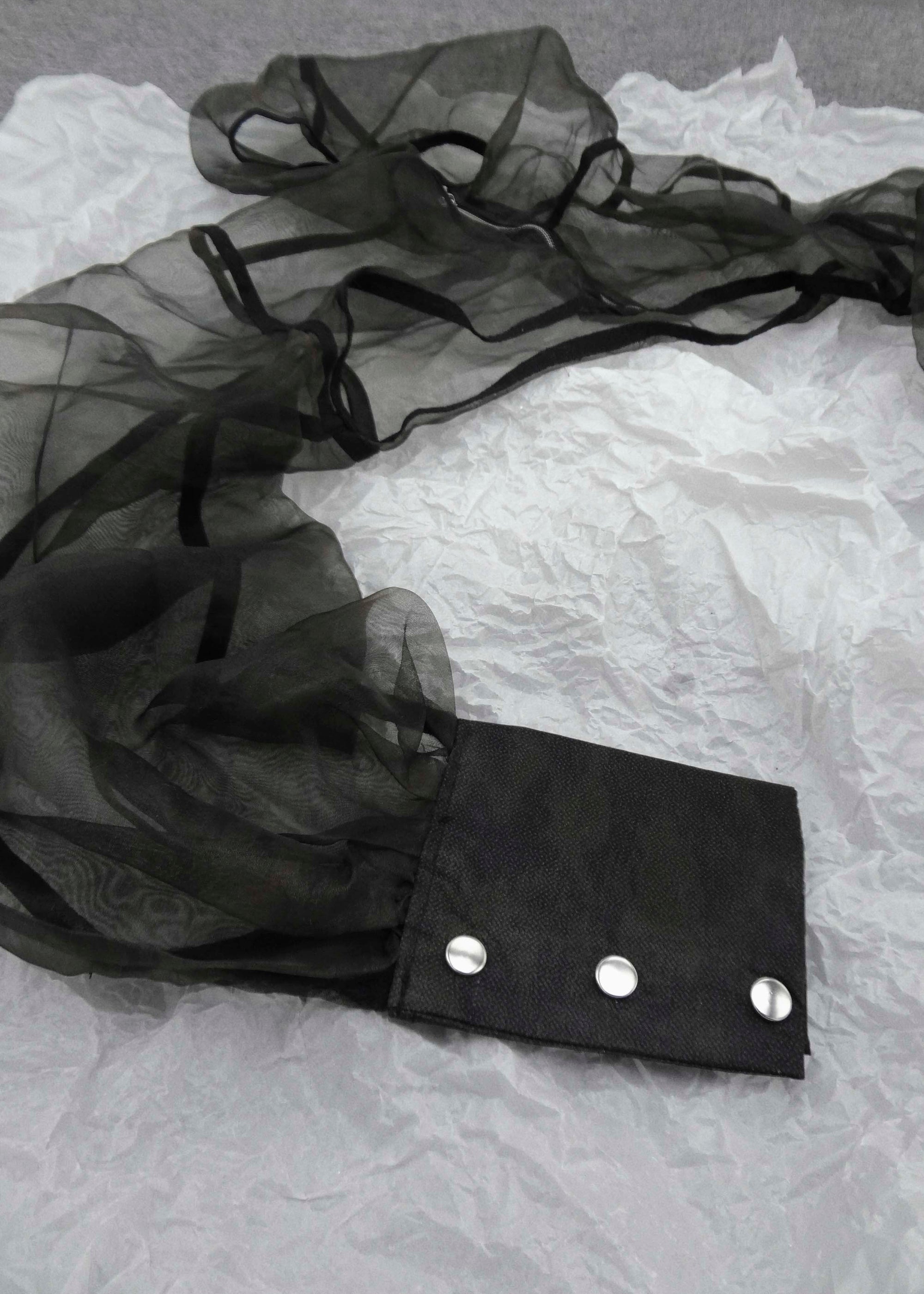 None See Through Croptop Jacket