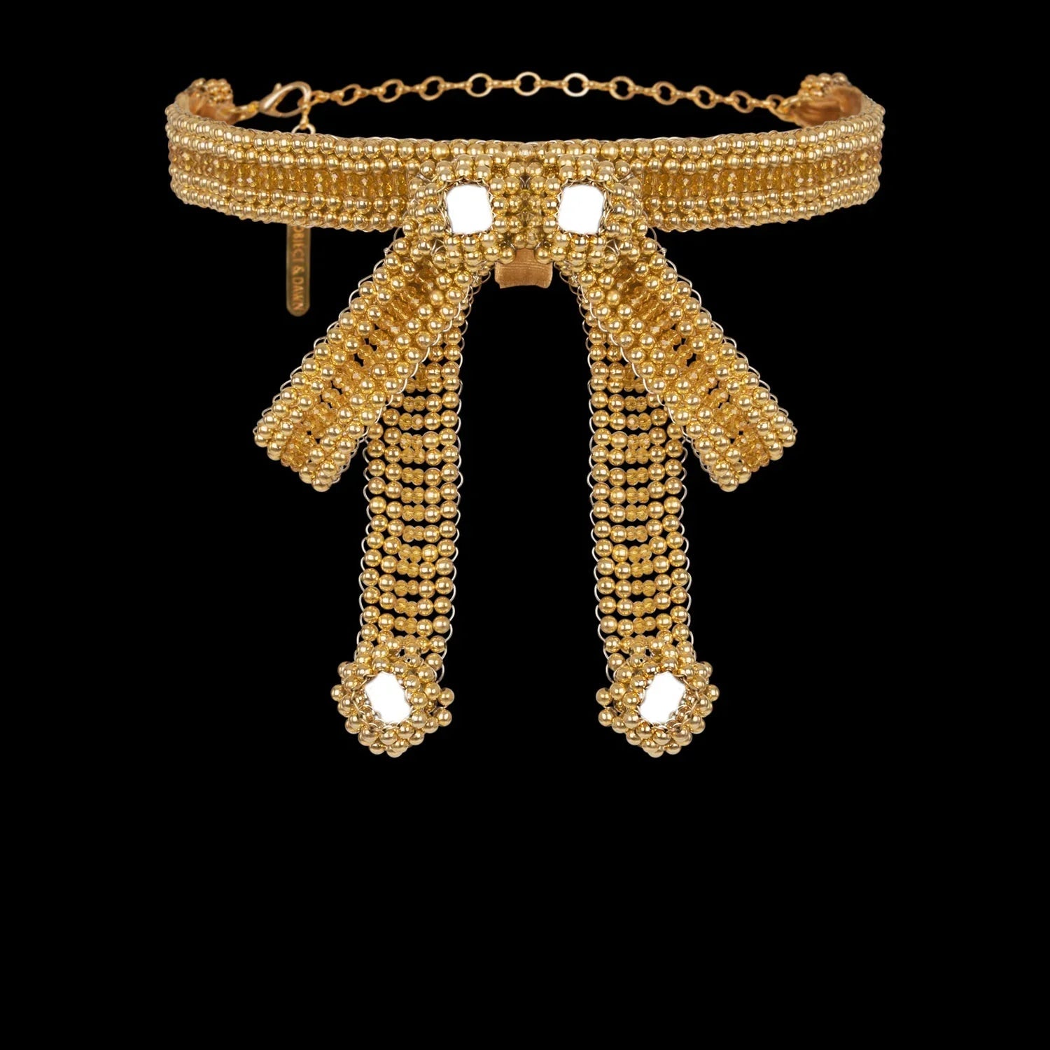 Gold Amaya Modular Bow Choker