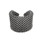 Men's Artemisia Wide Supple Cuff in Silver