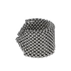 Men's Artemisia Wide Supple Cuff in Silver