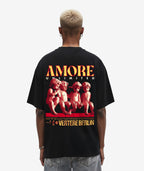 AMORE UNLTD. T-SHIRT - BLACK