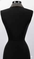 Beaded Tailored Collar with Removable Tie- 6 Looks in 1