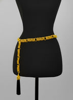 Beaded Adjustable Chain Belt with Removable Tassel - 7 Looks in 1