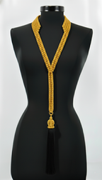 Beaded Tailored Collar with Removable Tie- 6 Looks in 1