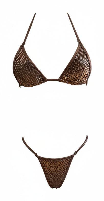 Bronzed Snake Set