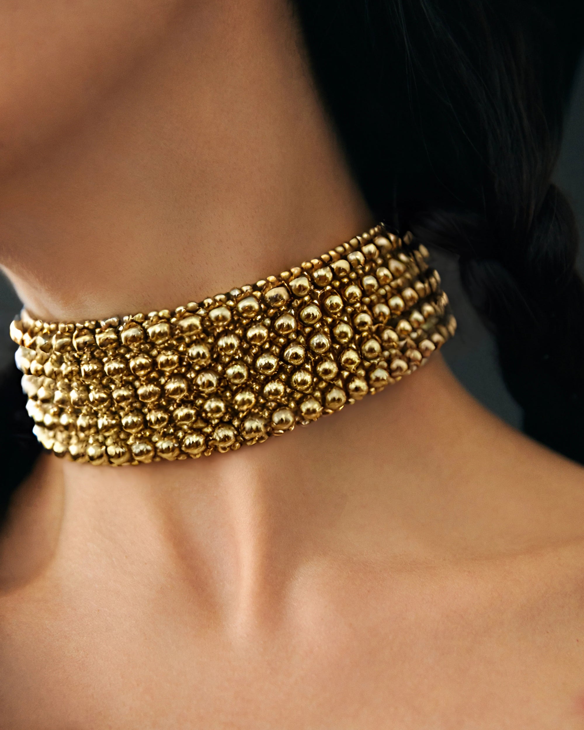 Celestial Beaded Choker - 2 Color Variants