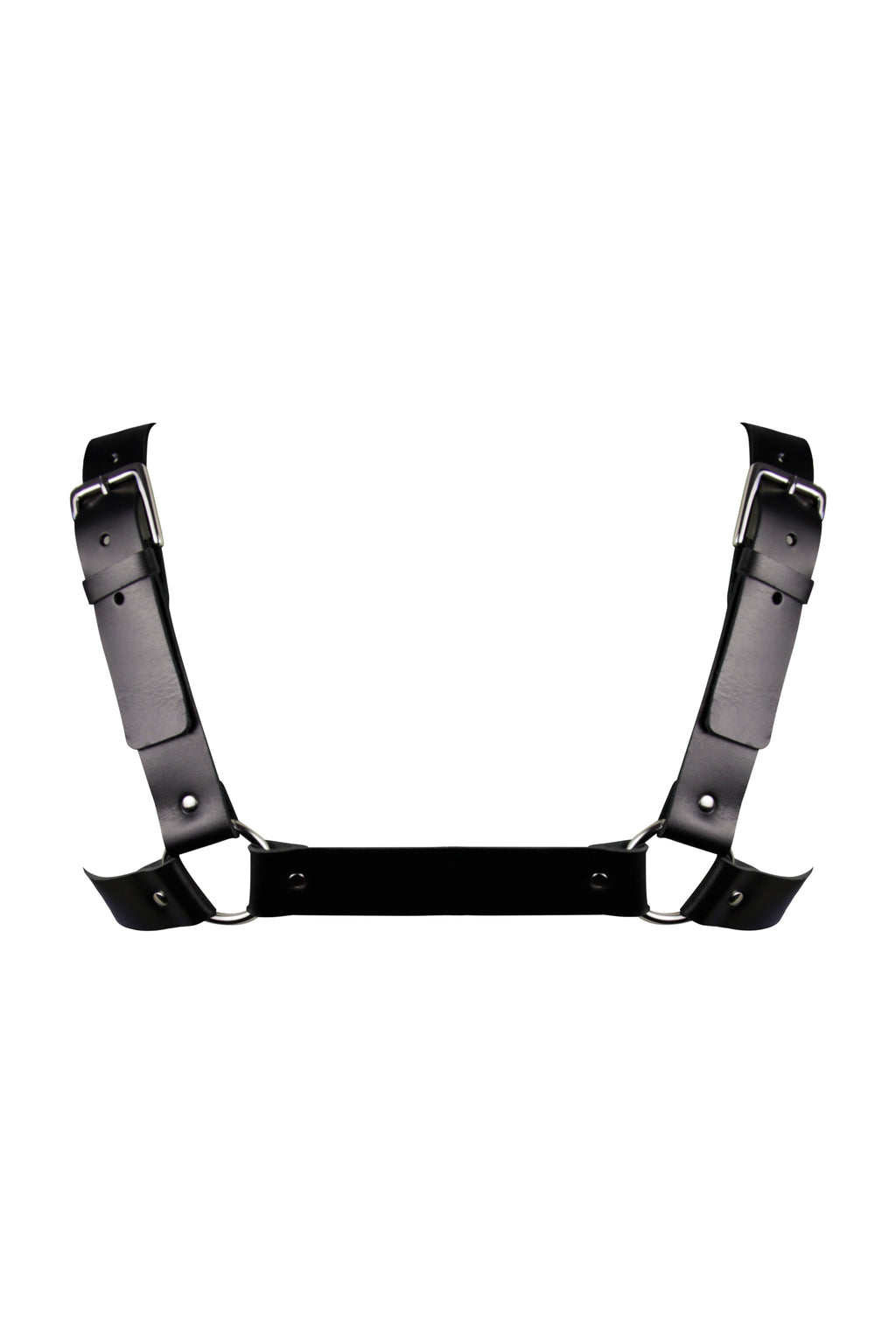 Studio Moonbow - Leather Chest Harness (3cm Wide) – Black
