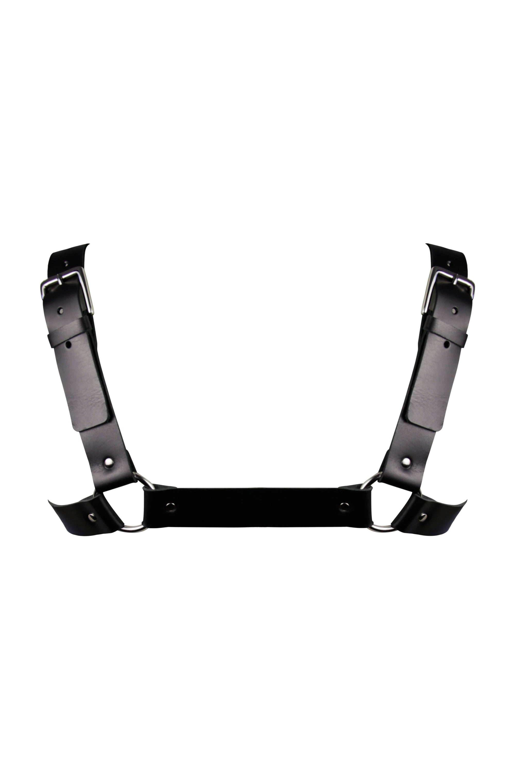 Studio Moonbow - Leather Chest Harness (3cm Wide) – Black