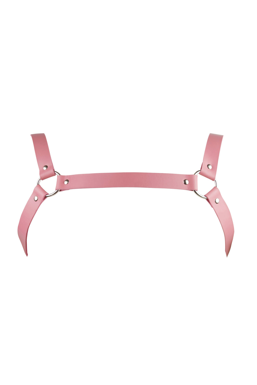 Studio Moonbow - Leather Chest Harness – Pink