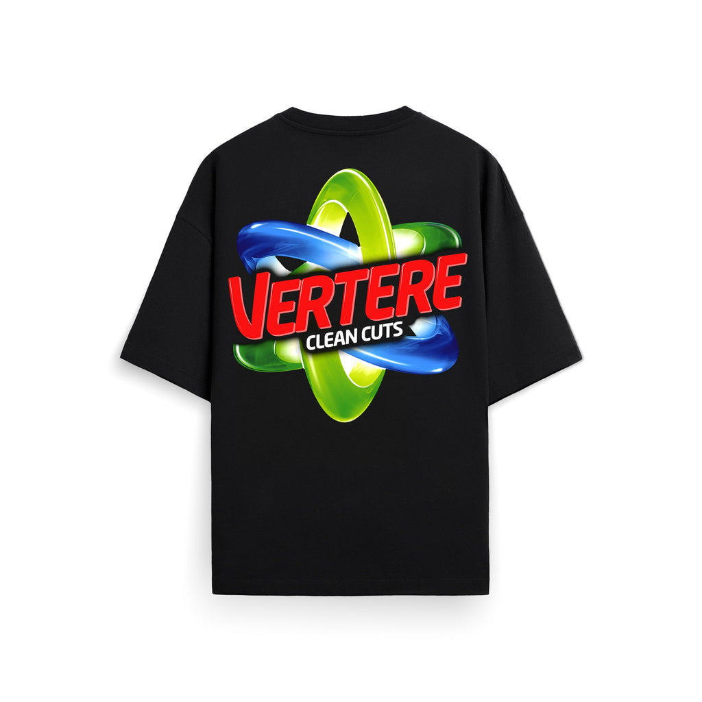CLEAN CUTS T-SHIRT - BLACK