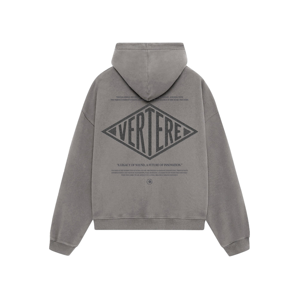 CORPORATE LOGO HOODIE - WASHED LAVA