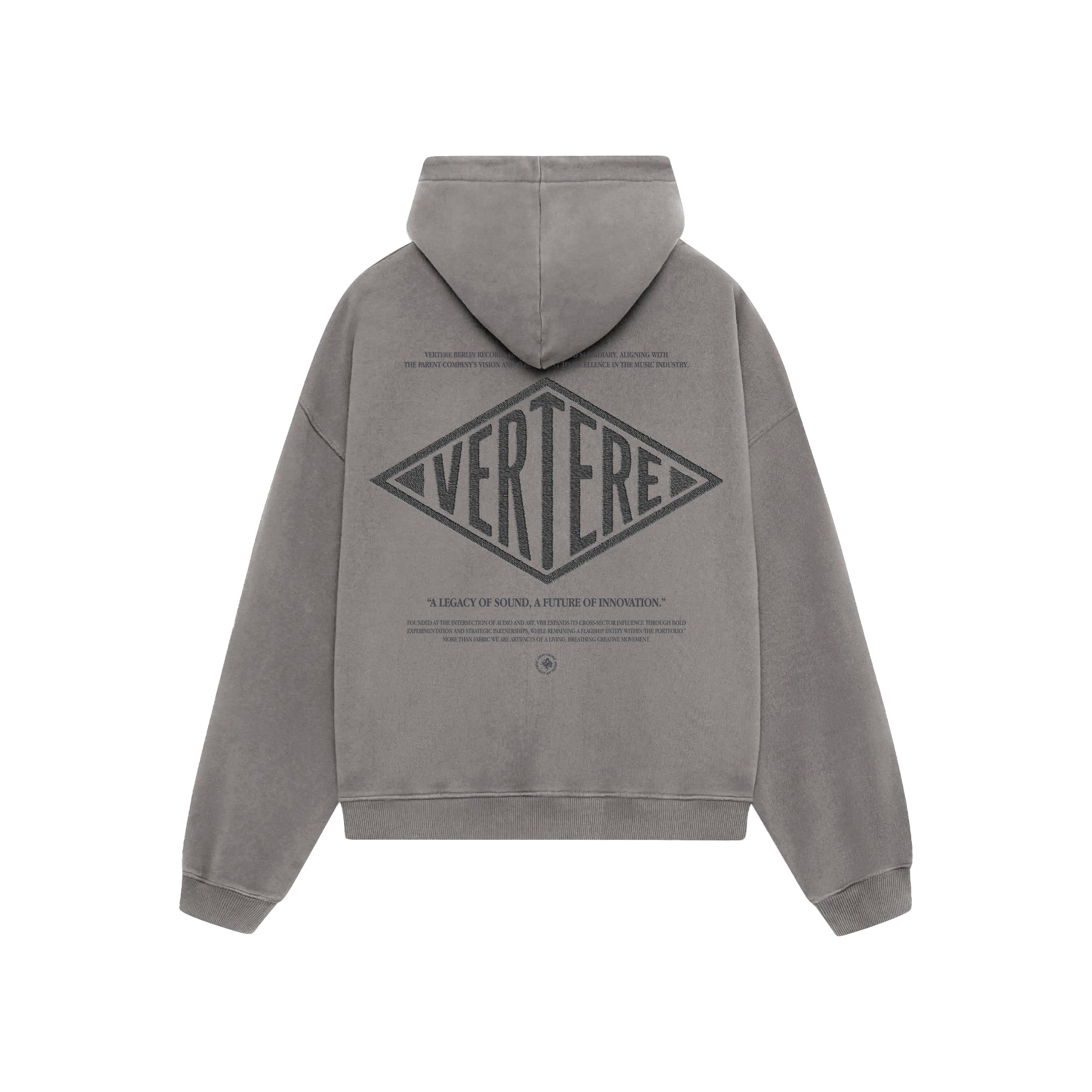 CORPORATE LOGO HOODIE - WASHED LAVA