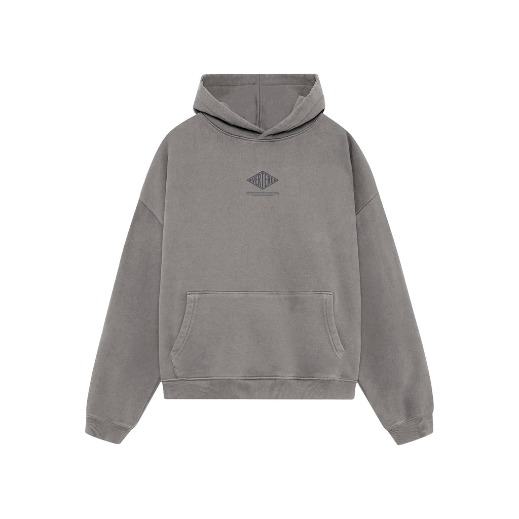 CORPORATE LOGO HOODIE - WASHED LAVA