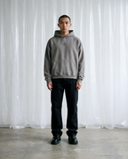 CORPORATE LOGO HOODIE - WASHED LAVA