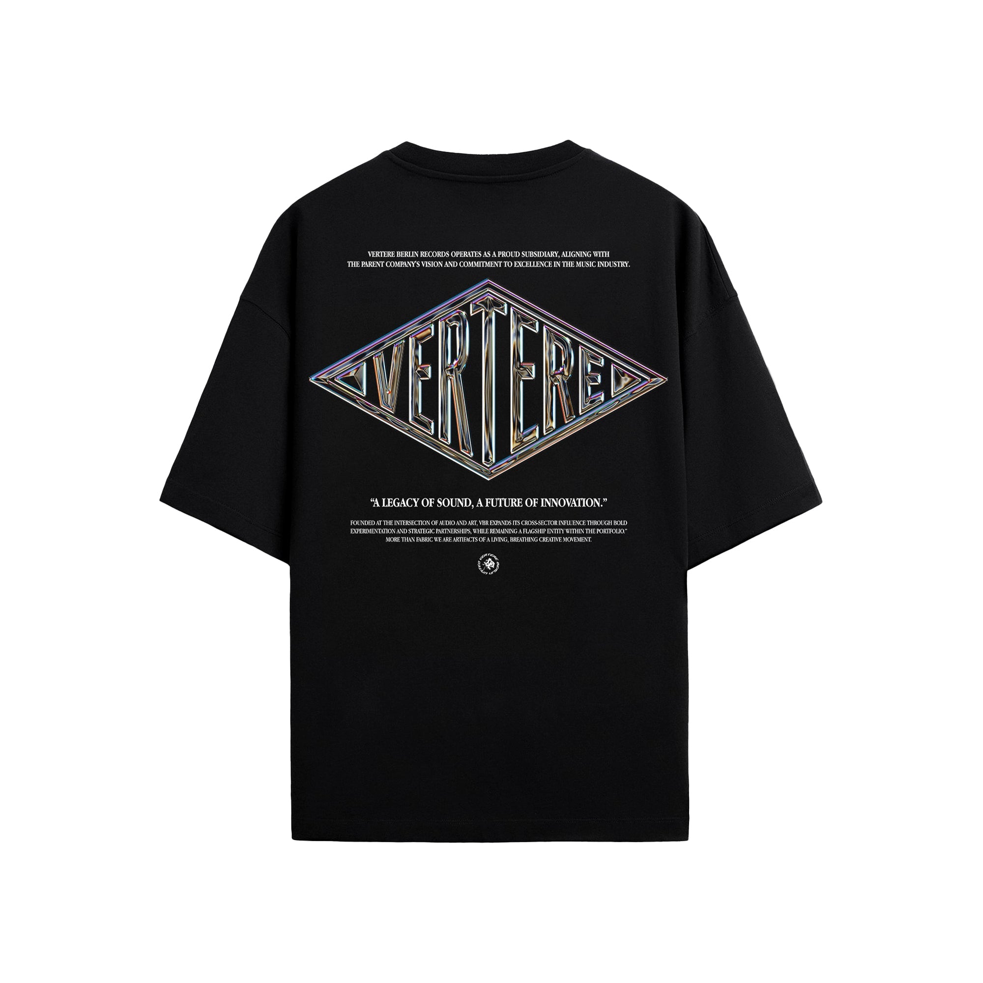 CORPORATE LOGO T-SHIRT - BLACK