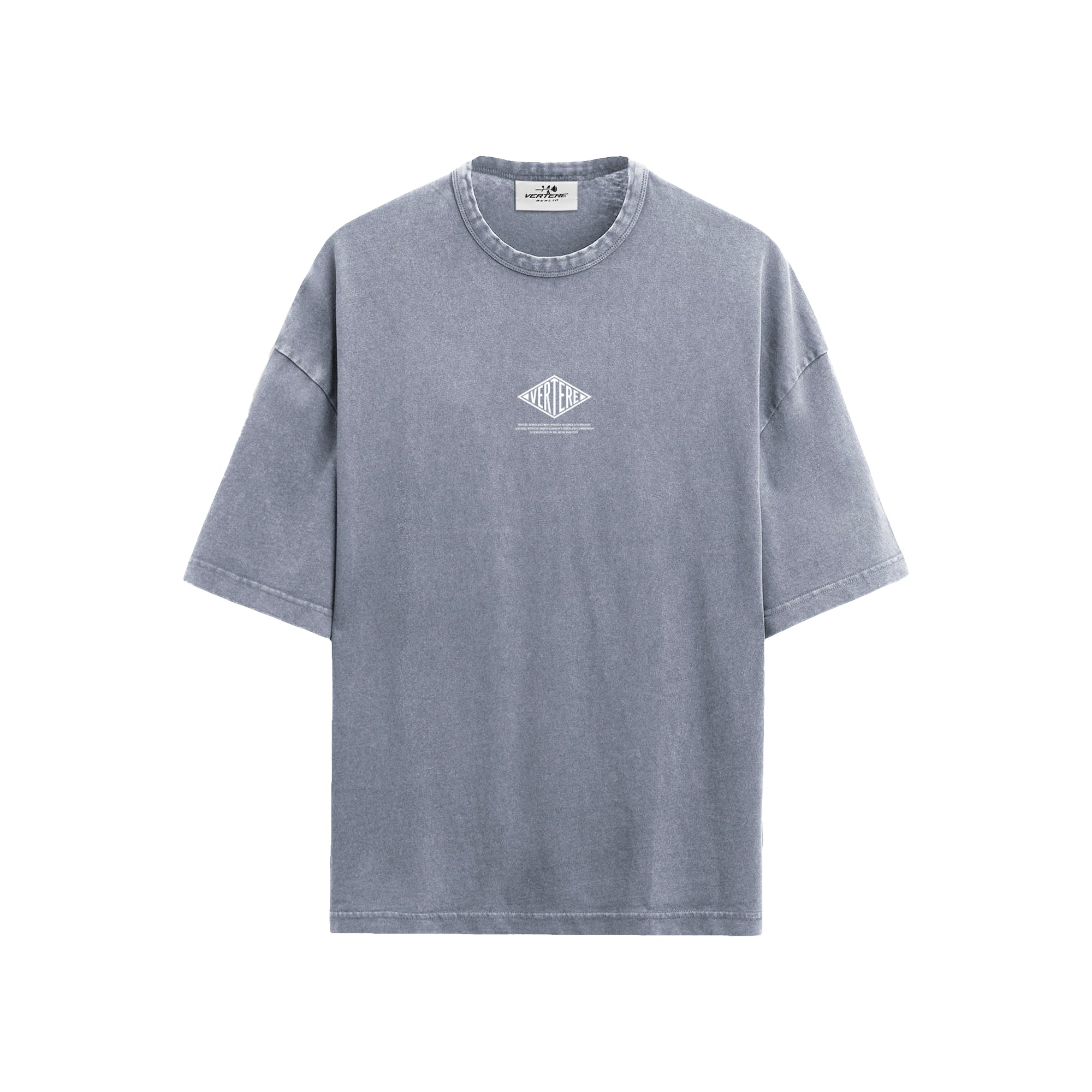 CORPORATE LOGO T-SHIRT - WASHED GREY