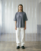 CORPORATE LOGO T-SHIRT - WASHED GREY