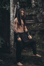 Drop Crotch Harem Pants