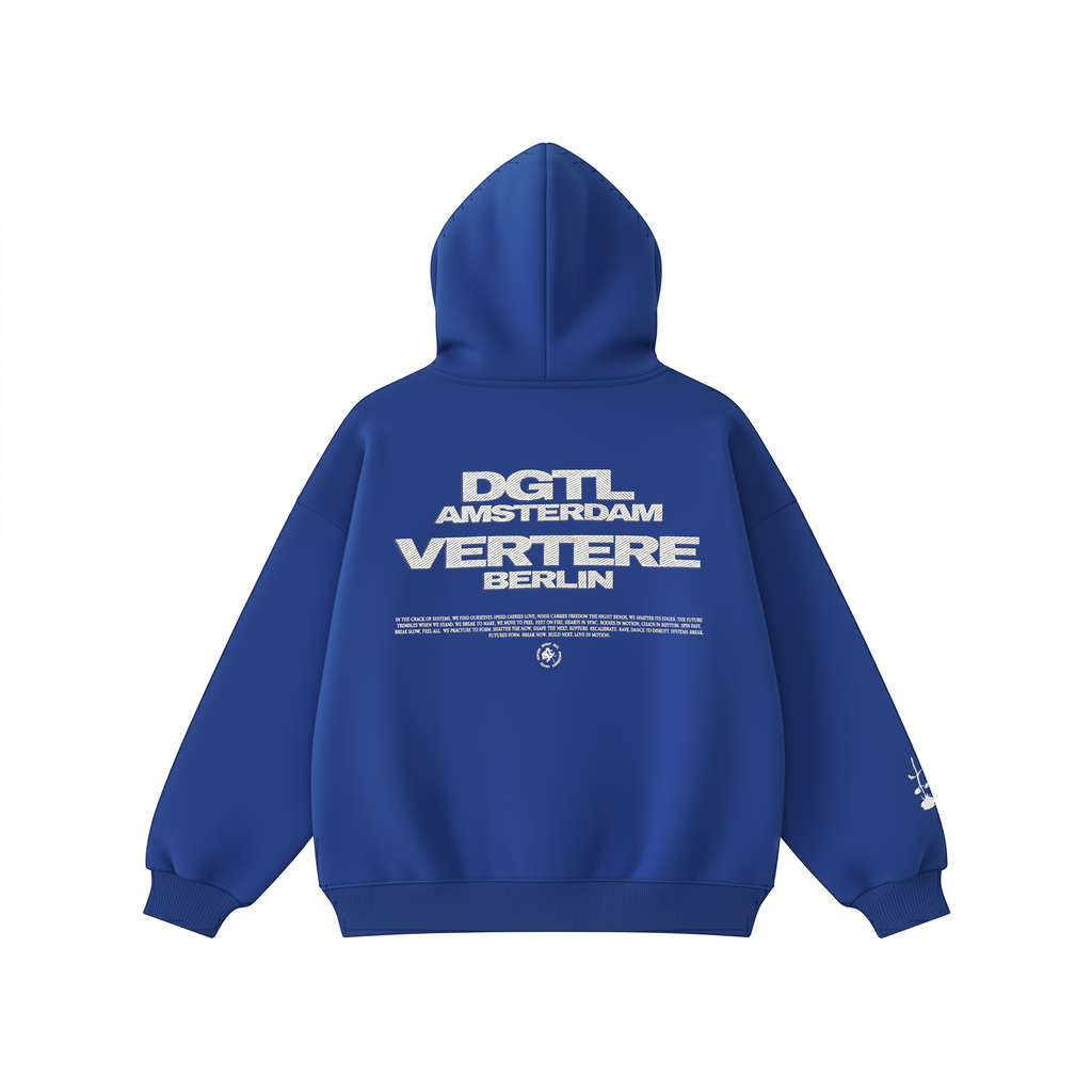 DGTL X VERTERE UNITY HOODIE - NAVY