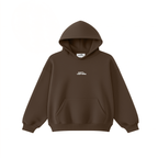 DGTL X VERTERE SYSTEM SHOCK HOODIE - COFFEE
