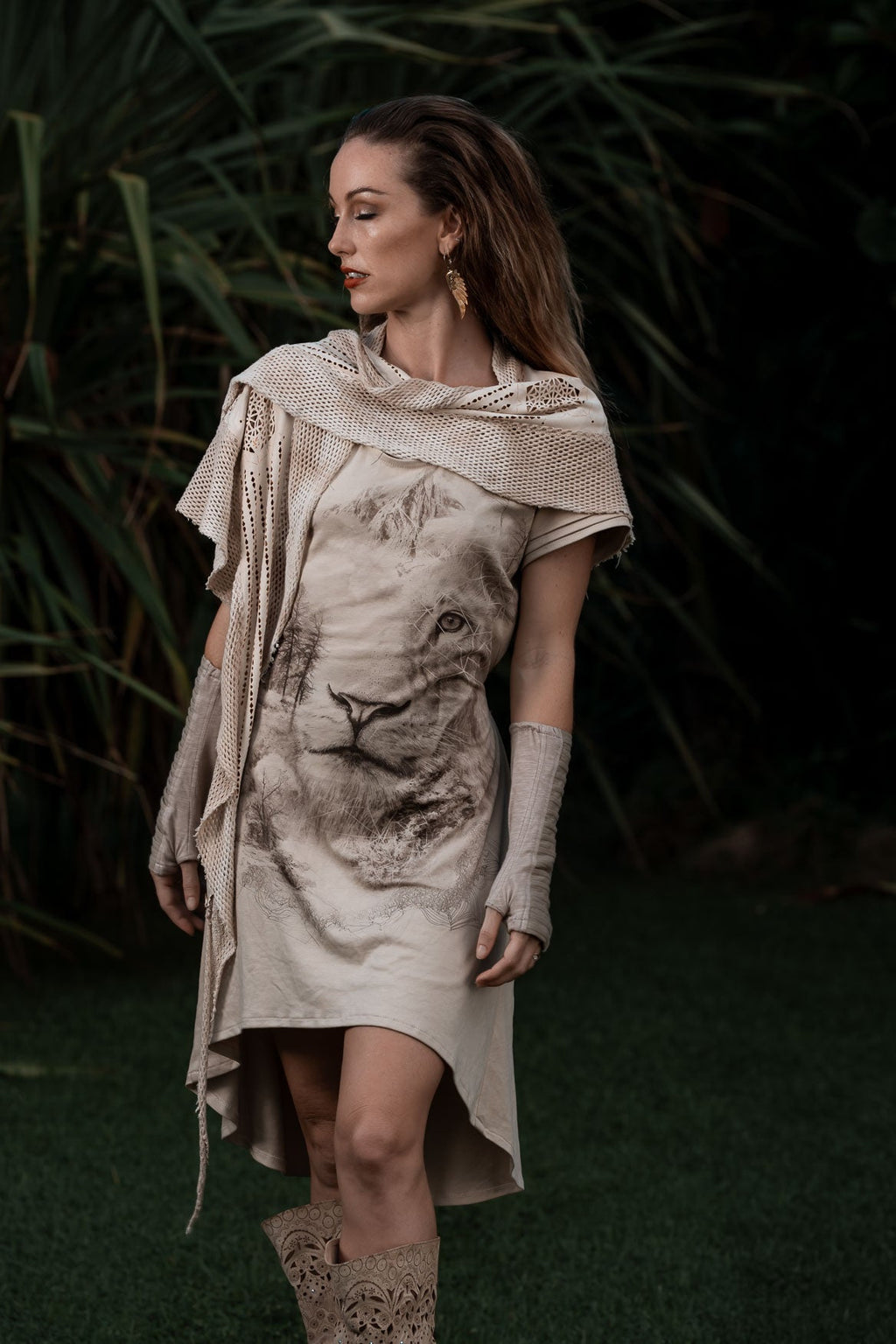 Dragon Zen Skirt / Shawl