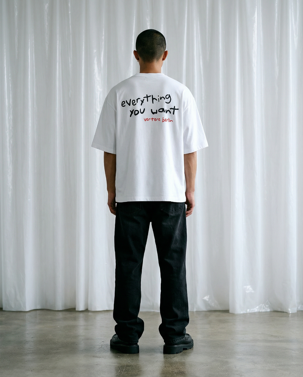 EVERYTHING YOU WANT T-SHIRT - WHITE