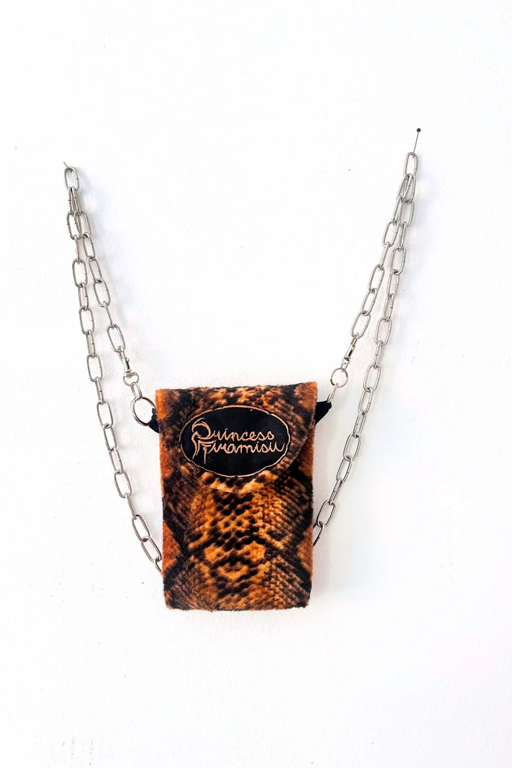 Princess Tiramisu - Fluffy Phone Bag – Snake Print
