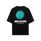 HIGH ON LOVE T-SHIRT - BLACK