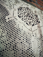 Cosmic Owl Shawl- Laser Cut Sacred Geometry