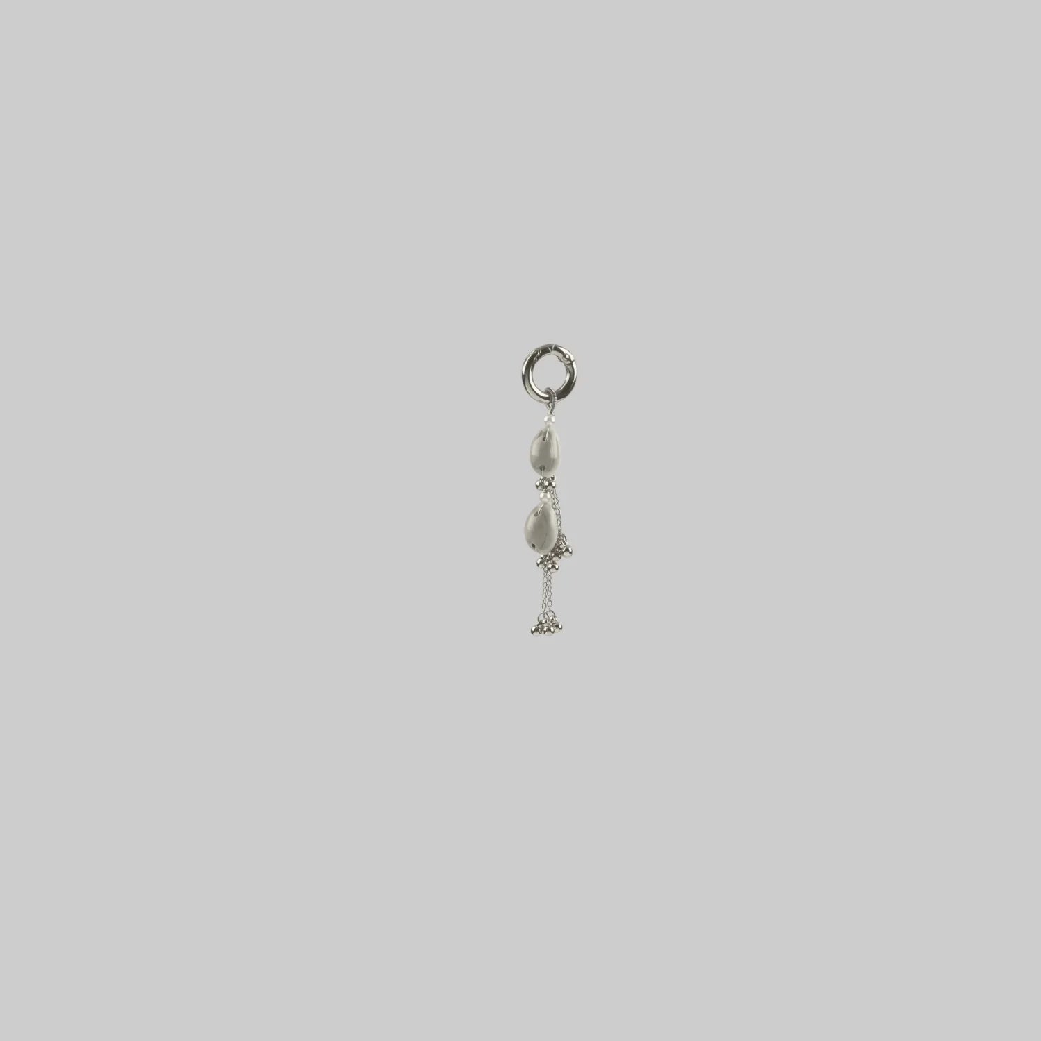 Jas Modular Headpiece System w/Face Chain in Pearl