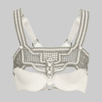 Khutulun Modular Top with Leather Balconette – Pearl |  Best Seller