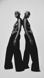 Lister Mesh Beaded Leather Bodice