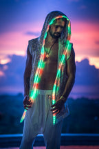 LED Mystic Fusion Sequin Vest
