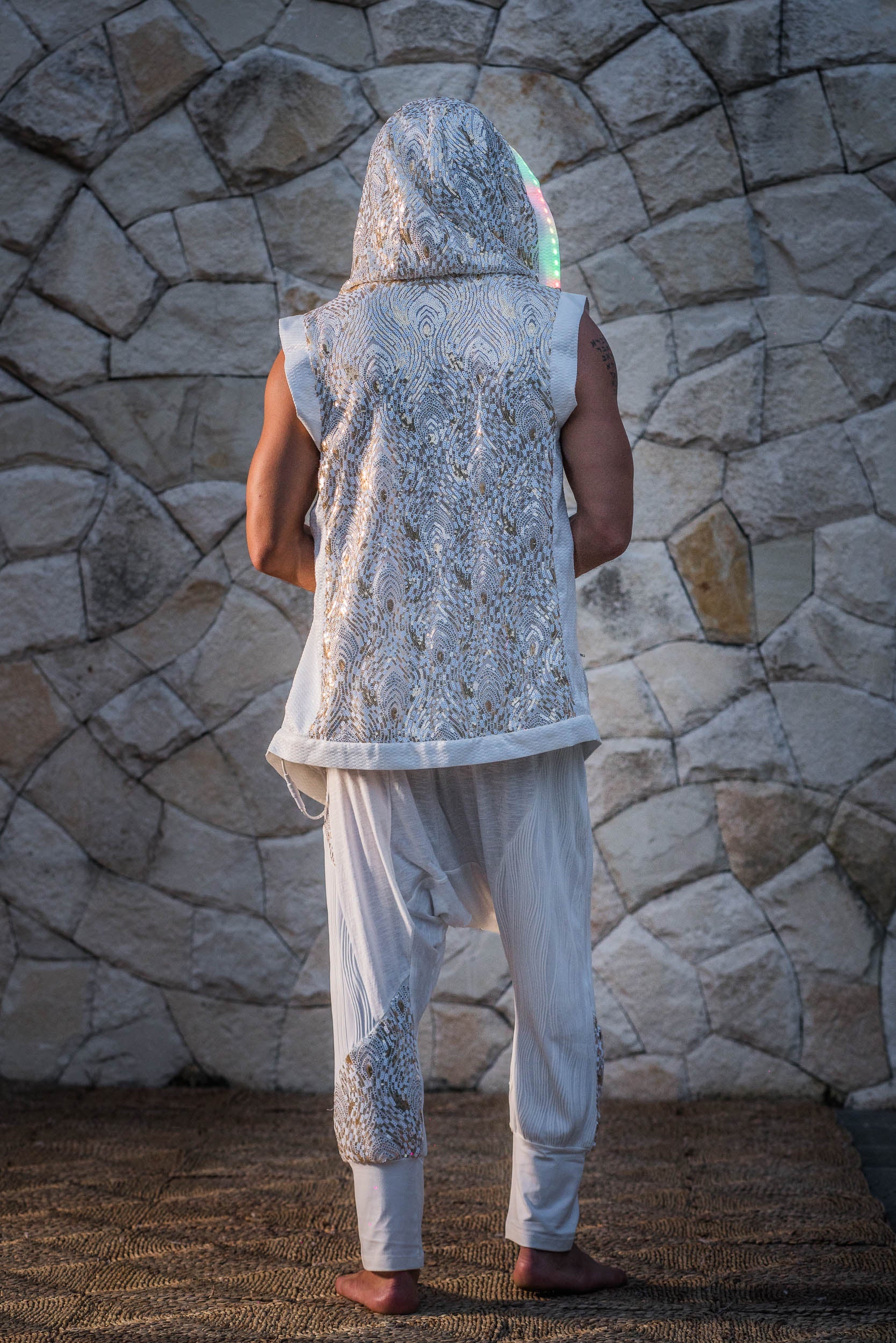 LED Mystic Fusion Sequin Vest