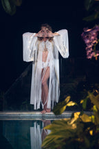 LED Kimono (White/Gold)