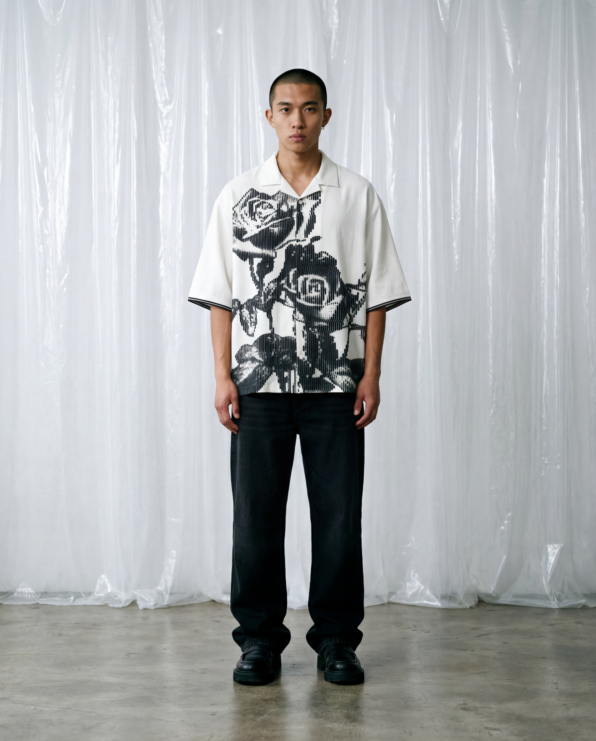 MORPH VISCOSE SHIRT - CREME