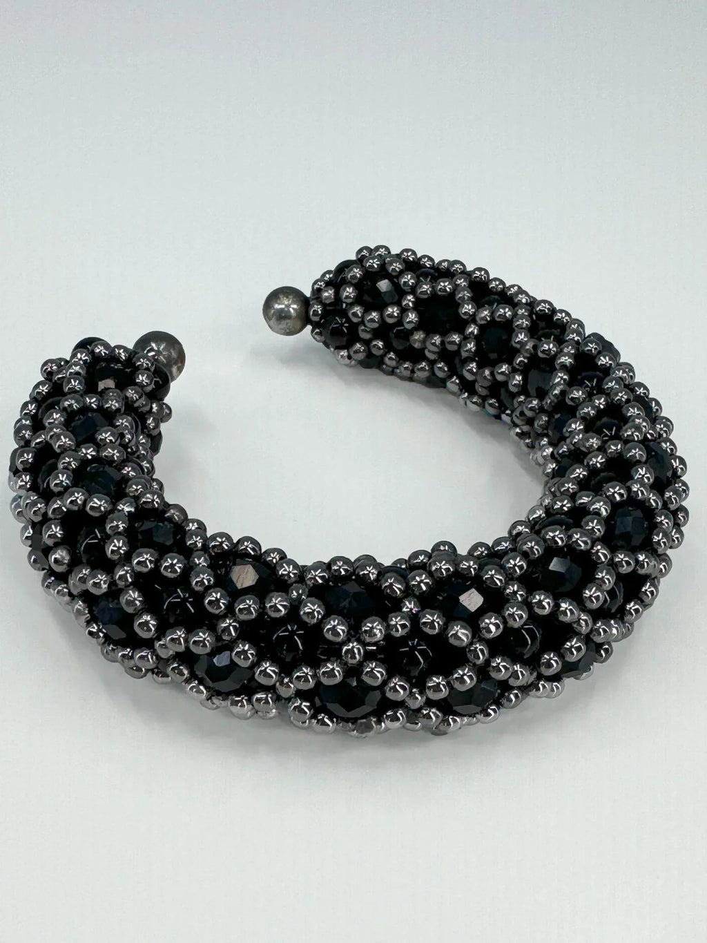 Nyx Cross-Beaded Cuff - 2 Color Variants
