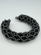 Nyx Cross-Beaded Cuff - 2 Color Variants