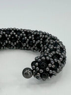 Nyx Cross-Beaded Cuff - 2 Color Variants