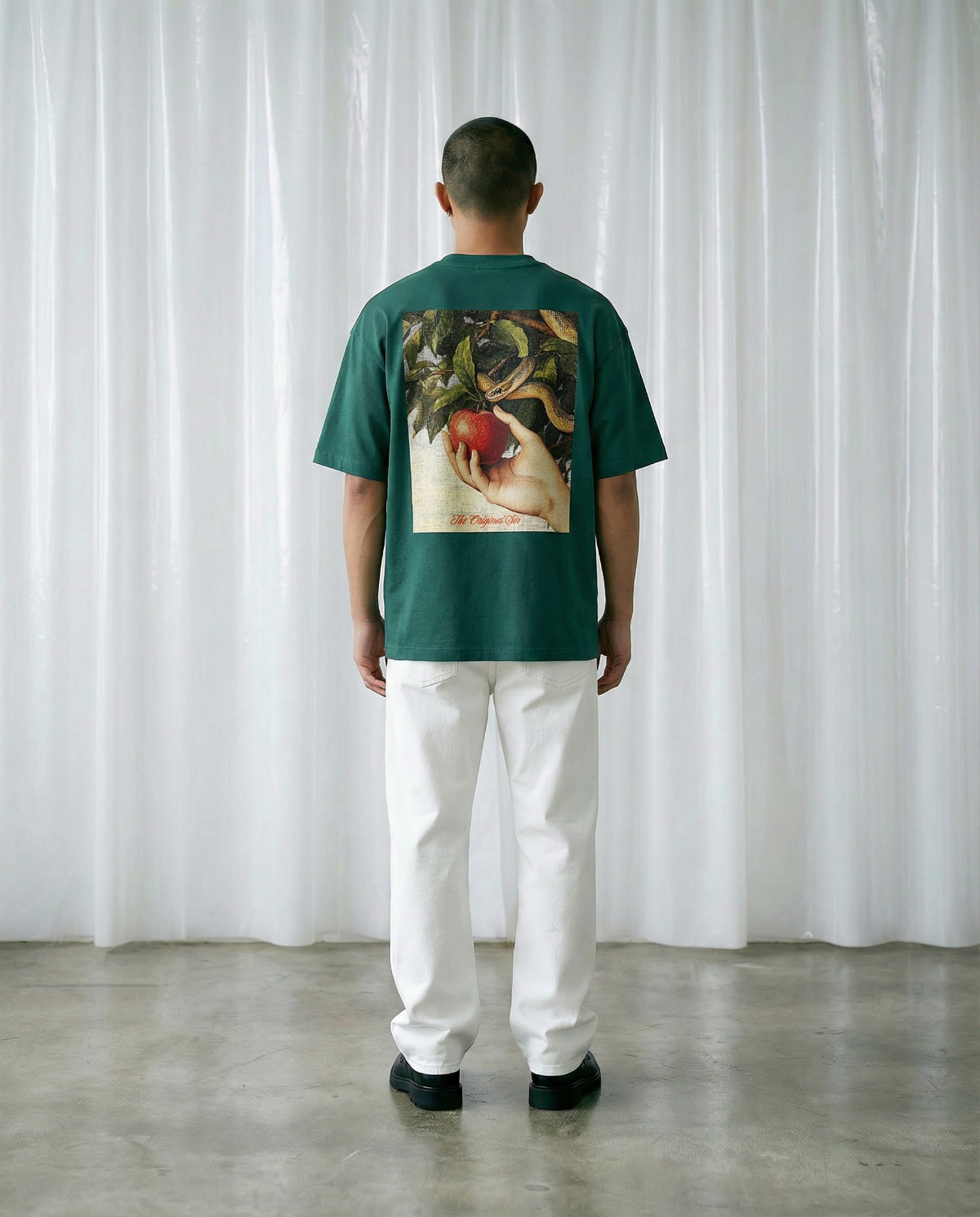 THE ORIGINAL SIN T-SHIRT - EARTH GREEN